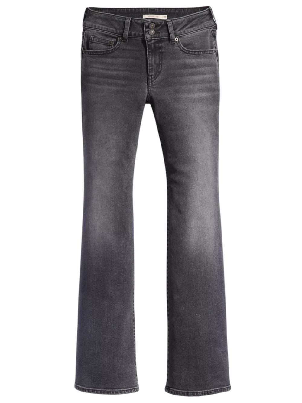 Levi’s Superlow Flare Jeans Size 28 Washed Black